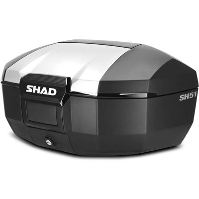 Bauletto Moto Top Case Shad SH51 Cover Aluminio 51 Litri taglia unica Bauletto Moto Top Case Shad SH51 Cover Aluminio 51 Litri taglia unica
