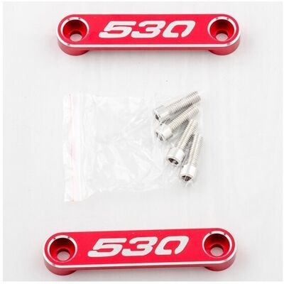 Coperichio Viti Parafango Anteriore Rosso One Per Yamaha T-M taglia un Coperichio Viti Parafango Anteriore Rosso One Per Yamaha T-M taglia un