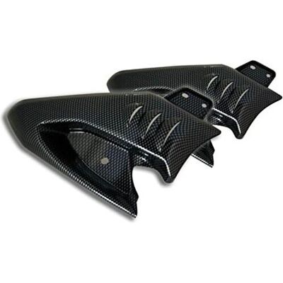 Coppia Coperchi Carbon Look Pedana Passeggero One Per Yamaha taglia un Coppia Coperchi Carbon Look Pedana Passeggero One Per Yamaha taglia un