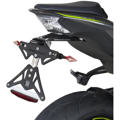 Porta Targa Reclinabile Barracuda Specifico per Kawasaki Z90 taglia un Porta Targa Reclinabile Barracuda Specifico per Kawasaki Z90 taglia un