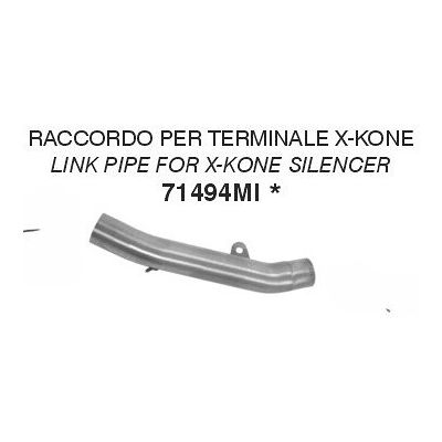 Raccordo di scarico in acciaio inox Arrow 71494mi Raccordo di scarico in acciaio inox Arrow 71494mi