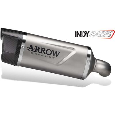 Scarico Completo Arrow Racing con terminale Indy Race EVO in taglia un Scarico Completo Arrow Racing con terminale Indy Race EVO in taglia un