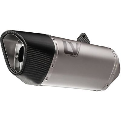Scarico Completo Full System Leovince LV-14R Titanium Per TR taglia un Scarico Completo Full System Leovince LV-14R Titanium Per TR taglia un