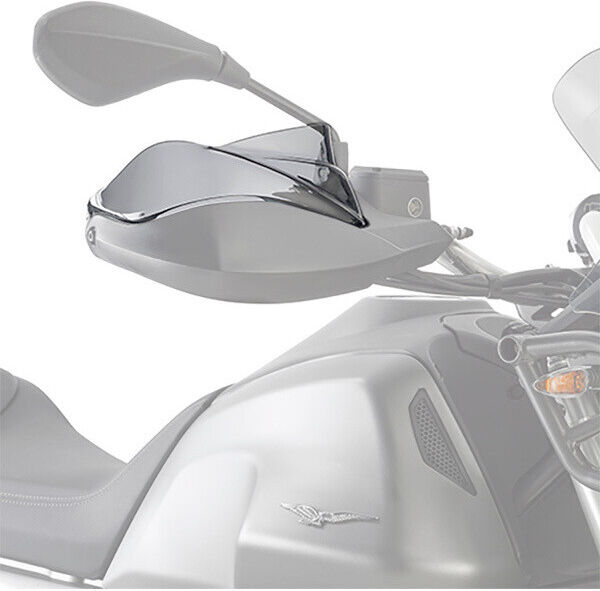 Givi Estensione in Plexiglass Fumè Givi EH8203 Per Moto Guzzi V85 taglia un