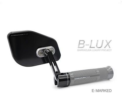 Specchietti Moto Omologati Barracuda SKIN-Z BAR END B-Lux Ne taglia un