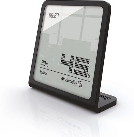 Stadler Form Igrometro Termometro Orologio Selina Nero Stadler Form Igrometro Termometro Orologio Selina Nero