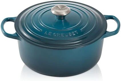 Le Creuset Cocotte Evolution In Ghisa 20 Cm Deep Teal Le Creuset Cocotte Evolution In Ghisa 20 Cm Deep Teal