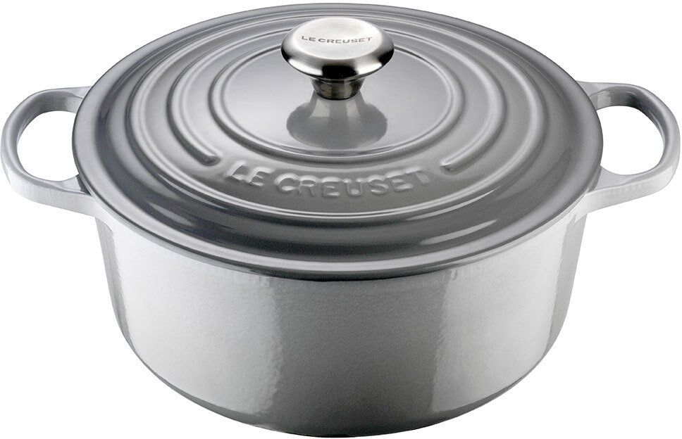 Le Creuset Cocotte Evolution In Ghisa 20 Cm Mist Grey Le Creuset Cocotte Evolution In Ghisa 20 Cm Mist Grey