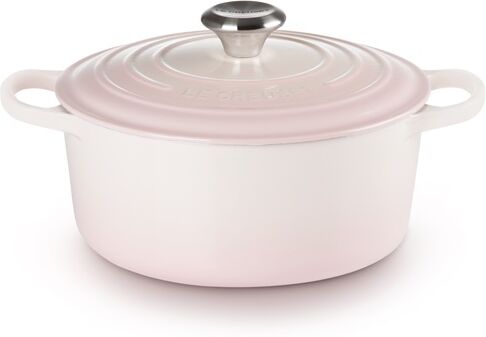Le Creuset Cocotte Evolution In Ghisa 20 Cm Shell Pink Le Creuset Cocotte Evolution In Ghisa 20 Cm Shell Pink