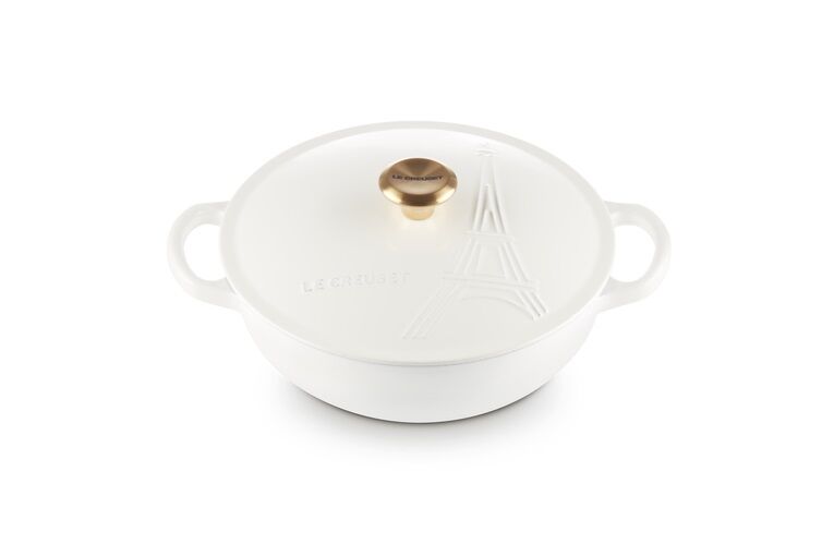 Le Creuset Marmitta 22cm Eiffel Tower Bianco