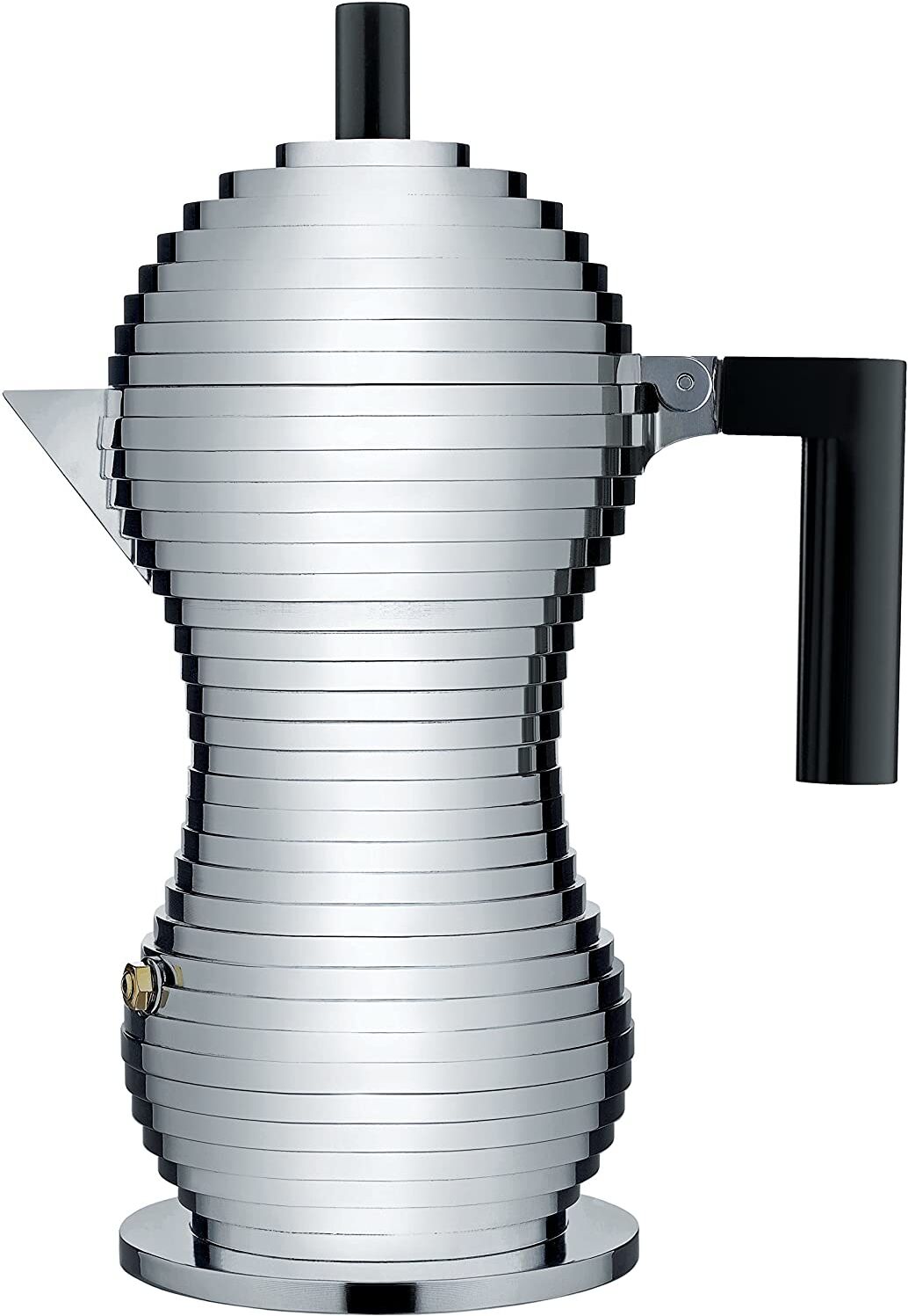 Alessi Pulcina Caffettiera Nero 3 Tazze