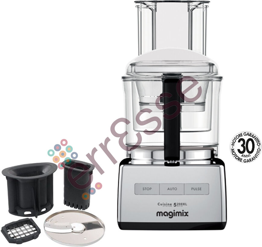 Magimix Robot Da Cucina Cuisine 5200xl Cromo Premium