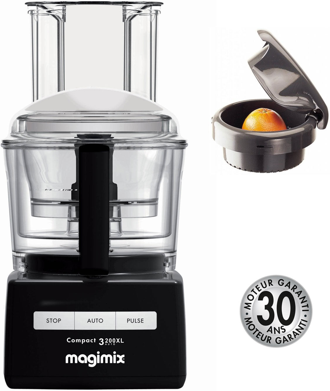 Magimix Robot Da Cucina 3200xl Nero Con Spremiagrumi Magimix Robot Da Cucina 3200xl Nero Con Spremiagrumi