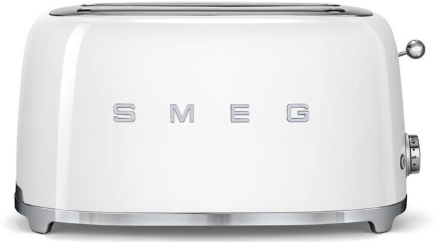 SMEG Estetica Anni '50 Tostapane 4 Fette Bianco