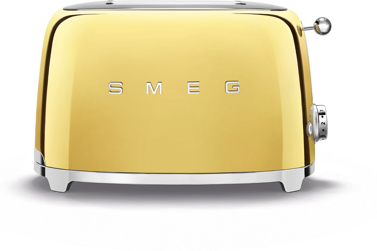 SMEG Estetica Anni '50 Tostapane 2 Fette Oro