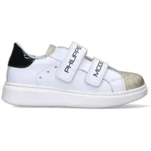 PHILIPPE MODEL Sneaker bimba bianca/gialla/nera BIANCO 32