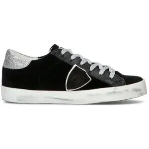 PHILIPPE MODEL Sneaker bimbo nera/argento NERO 32