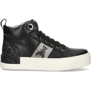 PATRIZIA PEPE Sneaker ragazza nera in pelle NERO 39