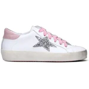 OTTANT8,6 NAN Sneaker bimba bianca/rosa in pelle BIANCO 33