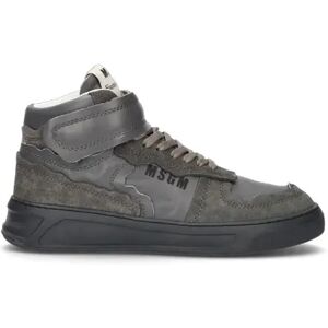 MSGN Sneaker donna antracite in pelle ANTRACITE 40