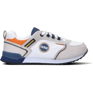 Colmar Sneaker donna bianca/blu/arancio in suede BIANCO 39