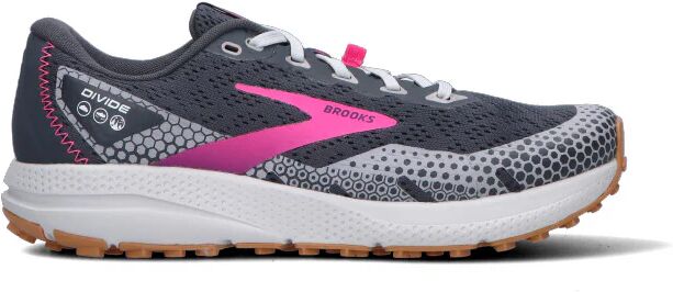 BROOKS DIVIDE 3 Scarpa running donna grigia/rosa GRIGIO 37 ½