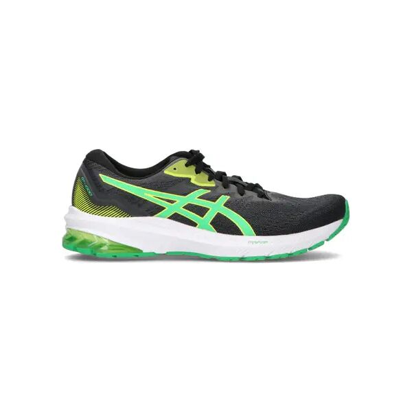 asics gt-1000 11 scarpa running uomo nera/verde 44 ½