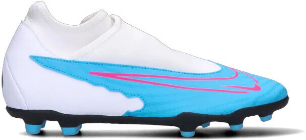 Nike PHANTOM GX CLUB DF FG Scarpa calcio uomo bianca/azzurra AZZURRO 45 ½