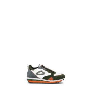 Alberto Guardiani Sneaker uomo bianca/verde/arancio in suede VERDE 45