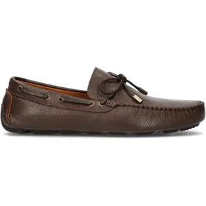 Guess Mocassino uomo marrone in pelle MARRONE 42