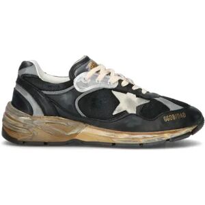 GOLDEN GOOSE RUNNING DAD Sneaker uomo nera in pelle NERO 43