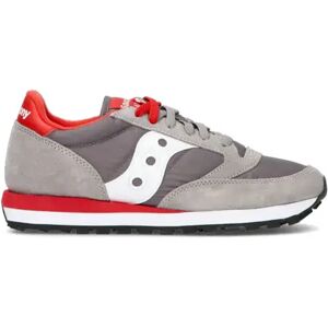 Saucony Sneaker uomo grigia/rossa in suede 44