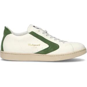 Valsport TOURNAMENT Sneaker uomo bianca/verde in suede BIANCO 43