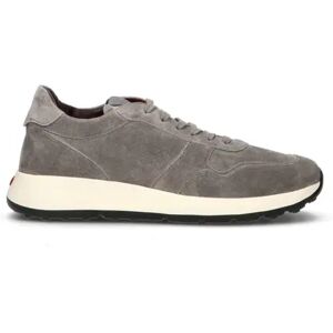 TODS Sneaker uomo grigia in suede GRIGIO 42