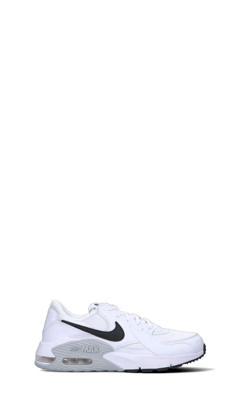 nike excee sneaker uomo bianca in pelle bianco 45