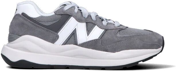 new balance sneaker uomo grigia in suede 44