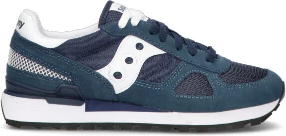 saucony sneaker uomo blu in pelle blu 42