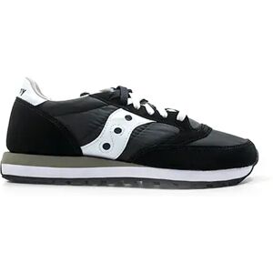 Saucony Jazz Original Sneaker Uomo Nera/bianca In Suede Nero 45