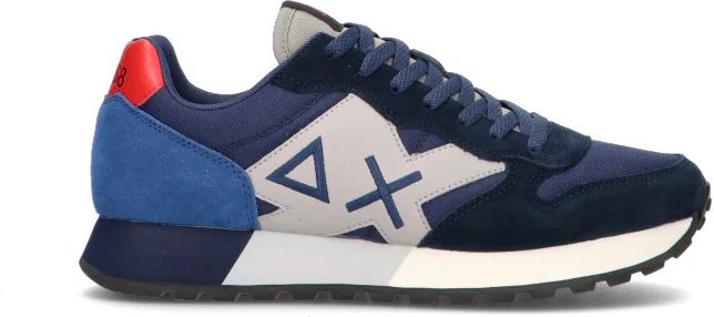 SUN68 Sneaker uomo blu in pelle BLU 42