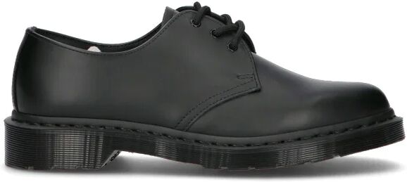 Dr Martens Stringata uomo nera in pelle NERO 45