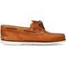 Timberland Scarpa barca uomo marrone in pelle MARRONE 42