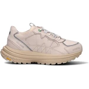 WOMSH Sneaker donna beige in pelle BEIGE 39