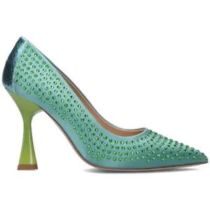 COUTURE Decollete donna verde in pelle VERDE 37