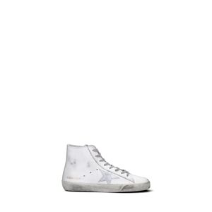 GOLDEN GOOSE FRANCY CLASSIC Sneaker donna bianca/grigia in pelle BIANCO 37