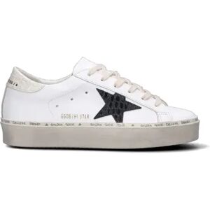 GOLDEN GOOSE HI STAR Sneaker donna bianca in pelle BIANCO 40