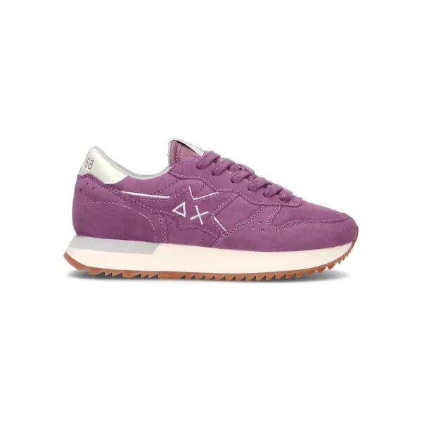 sun68 sneaker donna viola in pelle 40