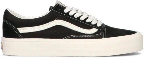 vans - old skool sneaker donna nera in pelle nero 39