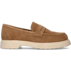 Variopinto Mocassino Donna Beige In Suede Marrone 39