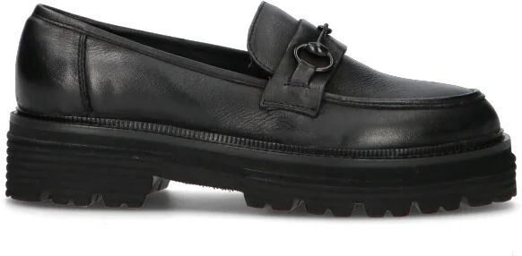 CAFéNOIR Mocassino donna nero in pelle NERO 39