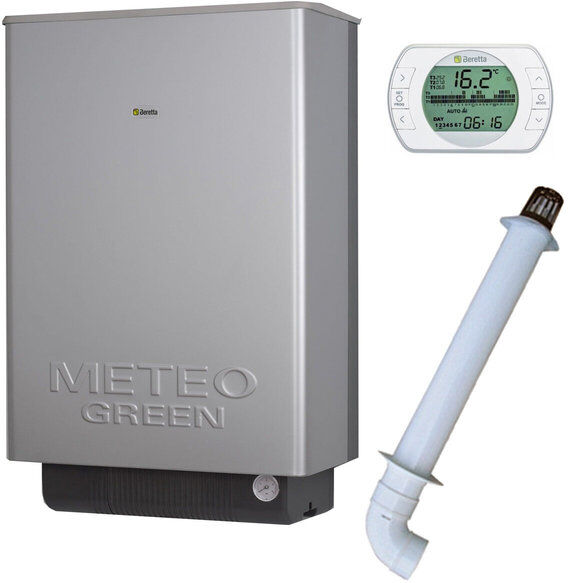 Caldaia Beretta Meteo Green E 25 C.S.I. A Condensazione Camera Stagna 20 Kw Metano Completa Di Kit Fumi (KIT-20104063)